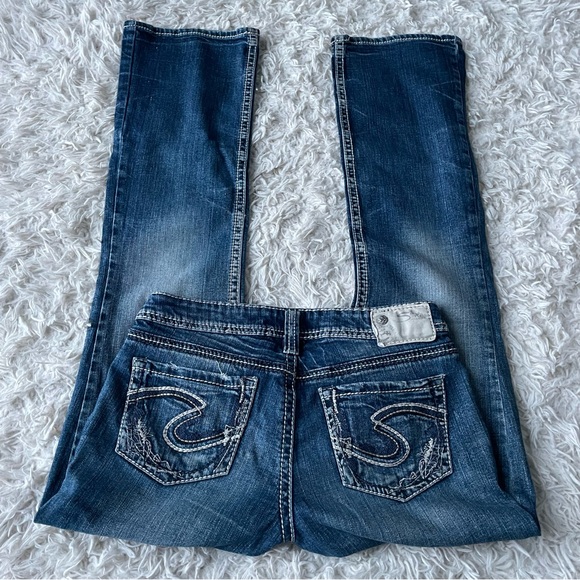 SILVER Aiko Bootcut Jeans Size 28 - Picture 5 of 6